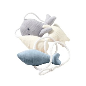 Nordic coast company, Nordic Coast Company Wandgirlande Musselin Wal Small, 