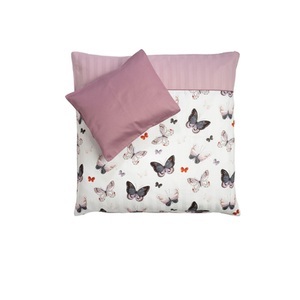 Be Be's Collection, Be Be 's Collection Bettwäsche Butterfly Bunt 80x80 cm, 