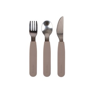 FILIBABBA, Filibabba Besteckset Silikon Warm Grey, 