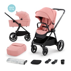 Kinderkraft, Kinderkraft Kombikinderwagen NEA 2 in 1 ash pink, 