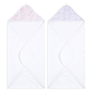 ADEN, aden + anais? essentials Kapuzenbadetuch 2er-Pack damsel, Kapuzenhandtuch DAMSEL (76x76) 2er Pack