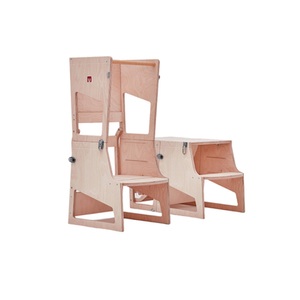 Bianconiglio Kids®, Bianconiglio Kids® Lernturm Transformer R natur, 