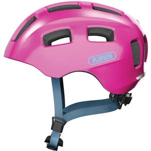 ABUS, Abus Youn-I 2.0 Velohelm pink, ABUS Velohelm Kinder Youn-I 2.0 - Sparkling Pink (Grösse: M (52-57 cm))