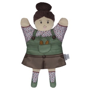 Sterntaler, Sterntaler Handpuppe Luzy Print, Handpuppe LUZY (35cm) in grün