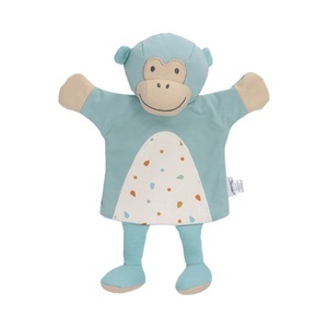 Sterntaler, Sterntaler Handpuppe Albert uni, Handpuppe AFFE ALBERT in hellblau