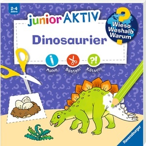 Ravensburger, Ravensburger Wieso? Weshalb? Warum? junior AKTIV: Dinosaurier, Wieso? Weshalb? Warum? junior AKTIV: Dinosaurier
