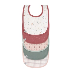 Lässig, Lässig Lätzchen GARDEN EXPLORER - SCHNECKE 5er-Pack in weiß/mauve/mint, Lätzchen GARDEN EXPLORER ? SCHNECKE 5er-Pack in weiss/mauve/mint