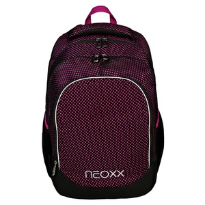 NEOXX, neoxx Schulrucksack »Fly, Crazy in Mesh«, aus recycelten PET-Flaschen, neoxx Schulrucksack »Fly, Crazy in Mesh«, aus recycelten PET-Flaschen