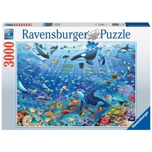 Ravensburger, Puzzle Bunter Unterwasserspaß, Ravensburger - Puzzle Bunter Unterwasserspass, 3000 Teile, Multicolor