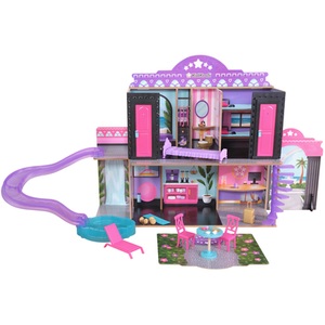 Kidkraft, Kidkraft® Puppenhaus 2-in-1 Hotel und Waterslide, 