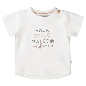 STACCATO, Staccato T-Shirt warm white strukturiert, 