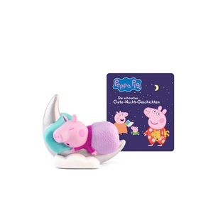 TONIES, Peppa Wutz - Gute Nacht Geschichten mit Peppa, Spielfigur, TONIES Peppa Pig: Die schönsten Gute-Nacht Geschichten - Hörfigur /D (Mehrfarbig)