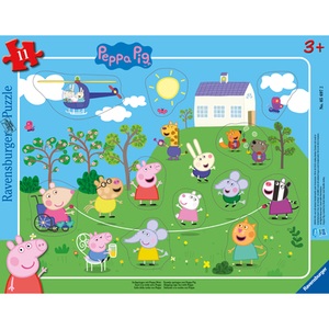 Ravensburger, Ravensburger Seilspringen mit Peppa Wutz, Ravensburger Kleinkinder Puzzle Seilspringen mit Peppa Wutz