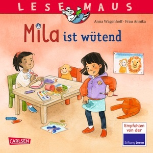 Carlsen Verlag, Carlsen LESEMAUS 213: Mila ist wütend, LESEMAUS 213: Mila ist wütend
