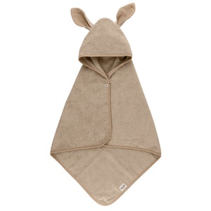 BIBS, BIBS Kapuzenhandtuch Kangaroo Vanilla, BIBS Kangaroo Hoodie Handtuch Baby Vanilla (1 Stk)