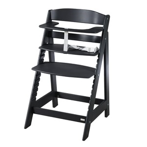 Roba, roba Treppenhochstuhl Sit Up Flex schwarz, roba® Hochstuhl »Sit Up Flex, schwarz«, aus Holz