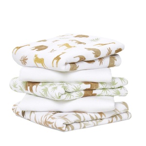 aden+anais essential, aden+anais? Spucktuch 5er-Pack Tanzanie, Mulltuch TANZANIE (60x60) 5er Pack