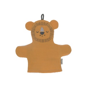 Sterntaler, Sterntaler Waschhandschuh Lio rost, Waschhandschuh LÖWE LIO in braun