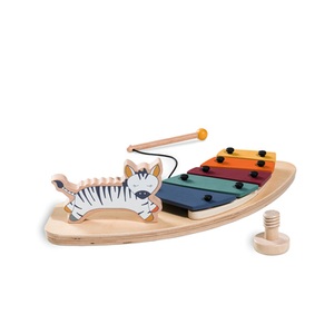 Hauck, Hauck Play Musik Set Zebra natur, Hauck Spielzeug-Musikinstrument »Musik Set Zebra natur«