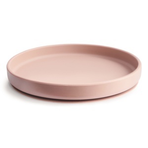 Mushie, mushie Silikonteller Classic mit Saugfuß Blush, 