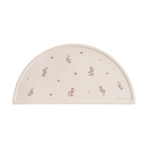 Mushie, mushie Tischset Silikon, Pink Flowers, 