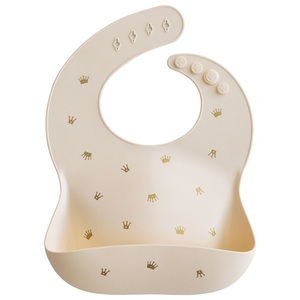 Mushie, mushie Silikonlätzchen Crowns, 