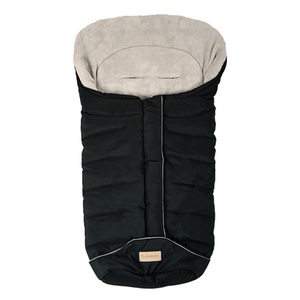 AltaBeBe, Altabebe Winterfußsack KlimaGuard für Kinderwagen und Buggy Schwarz Hellgrau, 