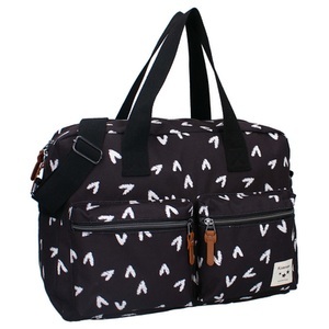 Kidzroom, Kidzroom Wickeltasche care Kind at Heart Black, 