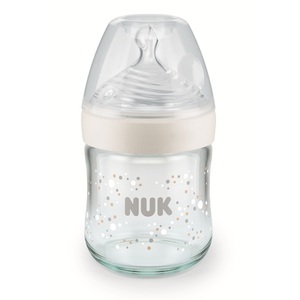Nuk, NUK Nature Sense Babyflasche aus Glas mit Temperature Control, NUK Nature Sense Babyflasche aus Glas mit Temperature Control