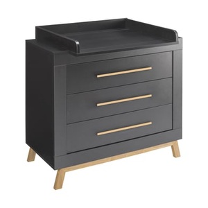 Schardt, Schardt Wickelkommode Miami Black Nature, 