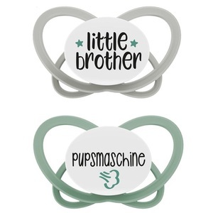 nip, nip® Schnuller My Butterfly Green Special Edition, Größe 3 (16 - 32 Monate), little brother / Pupsmaschine, 