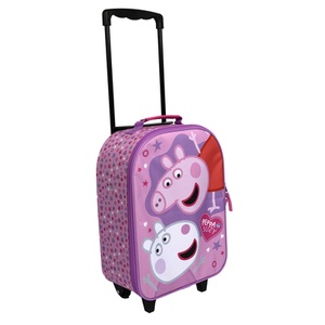Undercover, Undercover Kinder Trolley Peppa Pig, UNDERCOVER Kinderkoffer »Undercover Kinder-Reisekoffer«, 2 St. Rollen