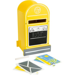 small foot®, small foot® Briefkasten POST FÜR DICH mit Zubehör aus Holz, Briefkasten POST FÜR DICH mit Zubehör aus Holz