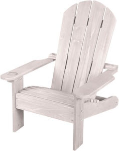 Roba, roba Outdoor-Kinderstuhl Deck Chair grau lasiert