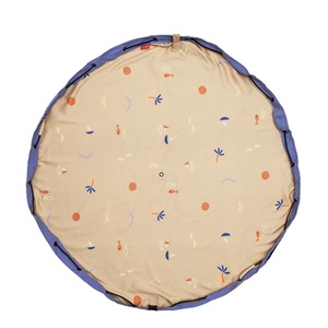 Play & Go, Play & Go 2in1 Spielmatte und Spielzeugsack OUTDOOR - SEA (Ø140) in apricot/bunt, 