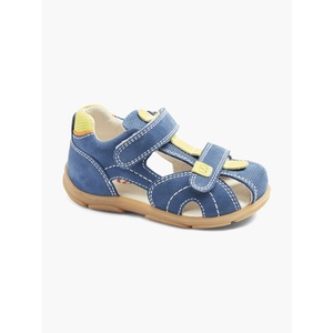 elefanten, elefanten Lauflern-Sandalen TERRA TOMMY mit Zehenschutz in marine in Gr. 20, ELEFANTEN Sandale »Terry Tommy WMS: mittel«, Sandale, Klettschuh, Babyschuh mit Lederinnensohle