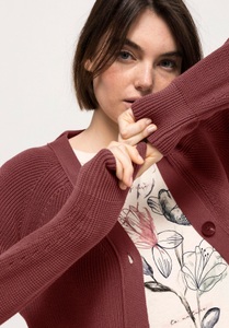 hessnatur, Damen Cardigan aus Bio-Baumwolle - rosa Grösse44, 
