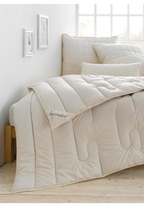 hessnatur, Duo-Bettdecke Kamelhaar Excellent - weiß Grösse140x200 cm Füllung 1400g, 