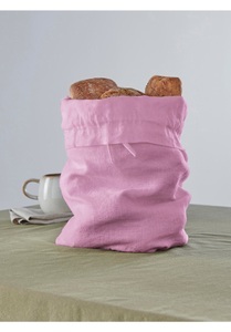 hessnatur, Leinen-Brotbeutel - lila Grösse33x42,5 cm, 