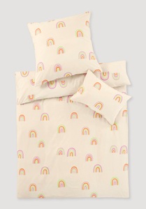 hessnatur, Baby Renforcé Bettwäsche aus Bio-Baumwolle - naturfarben Grösse100x135 / 40x60 cm, hessnatur Baby Renforcé Bettwäsche-Set aus Bio-Baumwolle - naturfarben Grösse100x135 / 40x60 cm