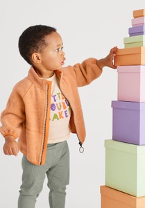 hessnatur, Baby Shirt Regular aus Bio-Baumwolle - orange Grösse62/68, hessnatur Baby Shirt Regular aus Bio-Baumwolle - orange Grösse62/68