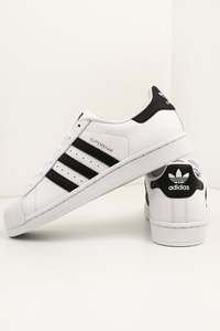 adidas Originals, adidas Originals Sneaker »Superstar J«, Adidas Originals Superstar Sneaker | Weiss + Schwarz + Goldfarbe | Jungen | EU36 2/3