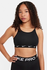 NIKE, Nike Dri-Fit Big Kids Sport-BH Mädchen - Schwarz, Dri-FIT One Mädchen Sport-BH
