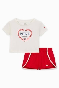NIKE, Nike Baby-Set | University Red + Sail | Baby | 12m, Nike Baby-Set - University Red + Sail 12m