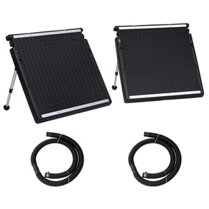 vidaXL, vidaXL Doppel-Solarheizung für Pool 150x75 cm, 