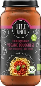 Little Lunch, LITTLE LUNCH Lieblingssauce Vegane Bolognese (250g), LITTLE LUNCH Lieblingssauce Vegane Bolognese (250g)