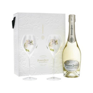 undefined, Blanc de Blancs mit 2 Gläser Blanc de Blancs mit 2 Gläser 0, Perrier-Jouët Perrier-Jouët Blanc de Blancs - 75cl - Champagne, Frankreich