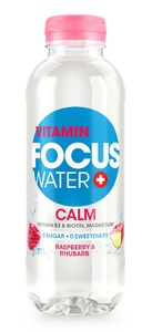 Focus Water, FOCUS WATER CALM Rhabarber/Raspberry (50cl), FOCUS WATER CALM Rhabarber/Raspberry (50cl)