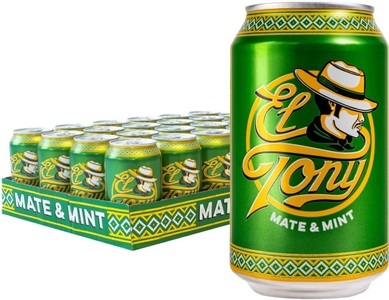 El Tony Mate, El Tony Mate & Mint Tee (24 x 330ml), El Tony Mate & Mint Tee (24 x 330ml)