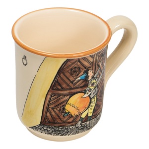 Kuhn Rikon, Kuhn Rikon Tasse Ursli am Tor 0.3 l - BOX Rheinfelder Keramik, KUHN RIKON - Tasse URSLI - weiss/multicolor - Keramik - 9/13.2/10.3 cm